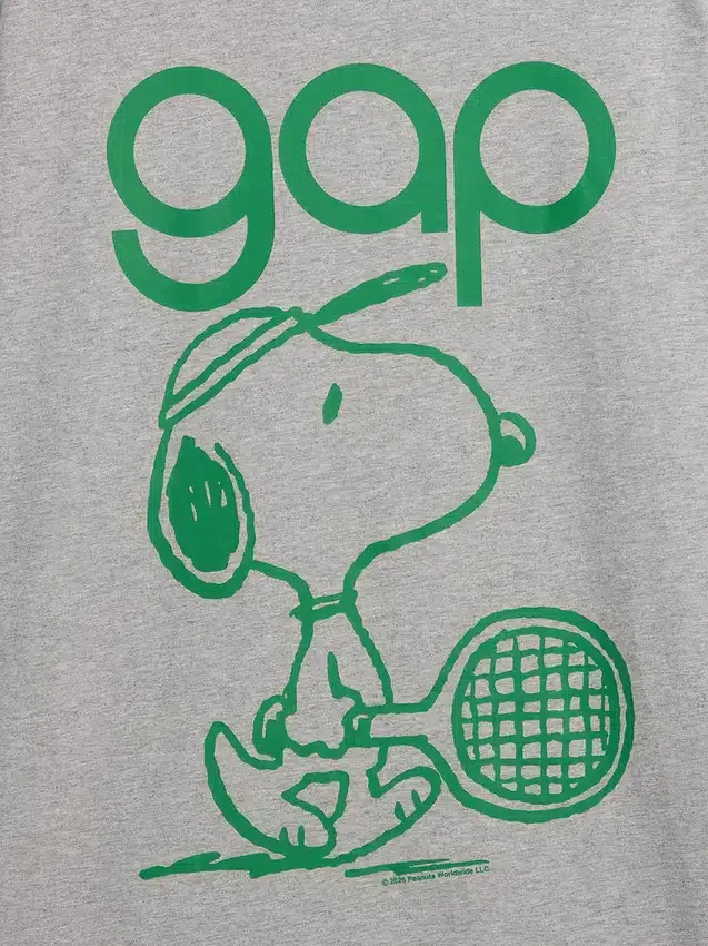 T-shirt con grafica e logo Snoopy dal taglio comodo