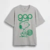 T-shirt con grafica e logo Snoopy dal taglio comodo