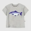 T-shirt con grafica "Fish" per bambini piccoli