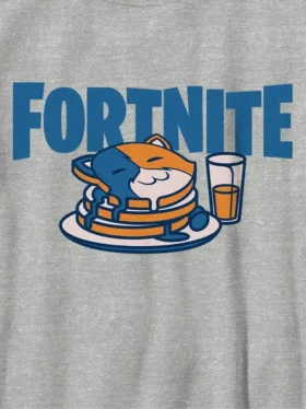 T-shirt con grafica “Fortnite Pancakes” per bambini