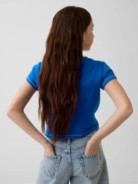 T-shirt con grafica Get Blue per bambini