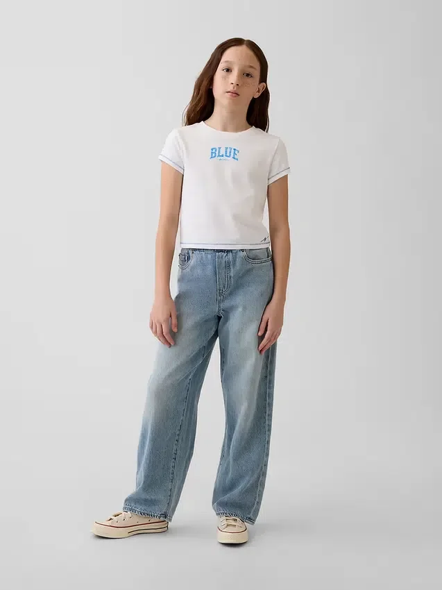 T-shirt con grafica Get Blue per bambini