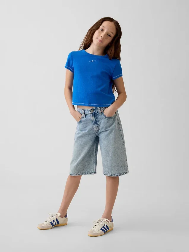 T-shirt con grafica Get Blue per bambini