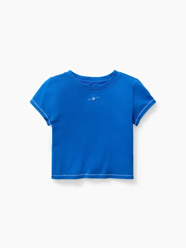 T-shirt con grafica Get Blue per bambini