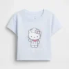 T-shirt con grafica Hello Kitty per bambini piccoli