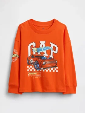 T-shirt con grafica Hot Wheels per neonato & bebè