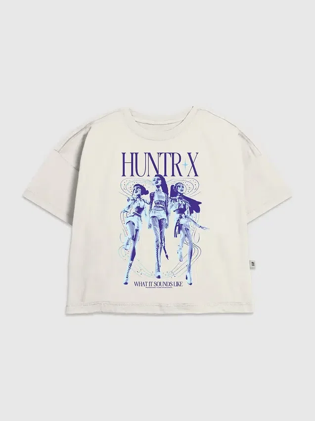 T-shirt con grafica "Kids K-Pop Demon Hunters This is What It Sounds Like"