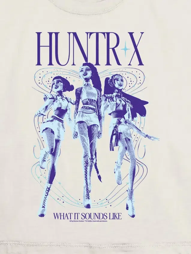 T-shirt con grafica "Kids K-Pop Demon Hunters This is What It Sounds Like"