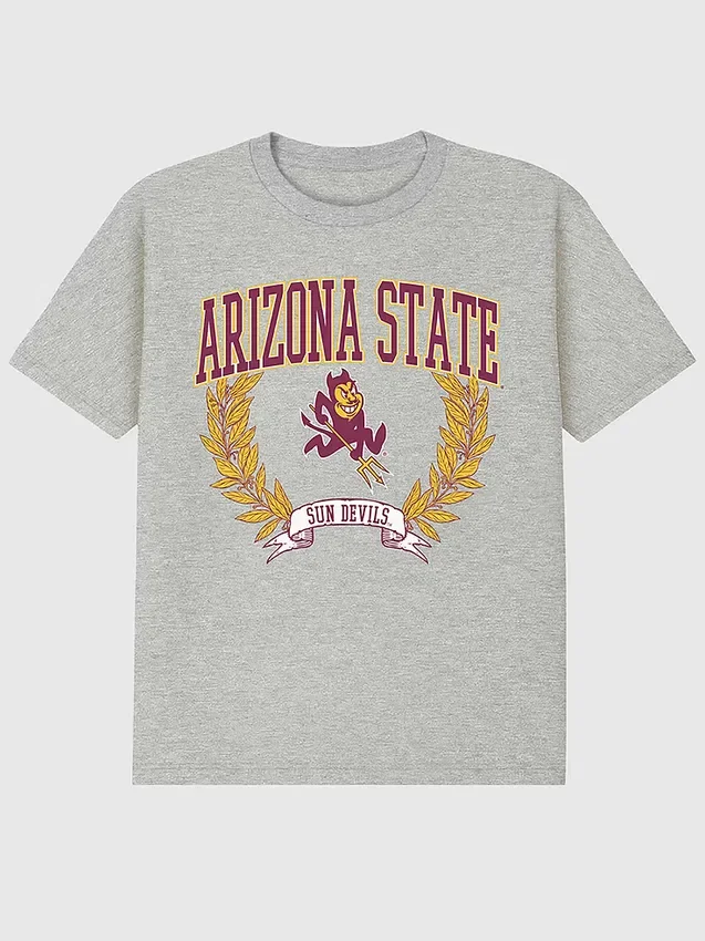 T-shirt con grafica “Laurels Dark” dell’Arizona State University