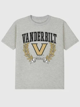 T-shirt con grafica “Laurels Dark” dell’Università di Vanderbilt
