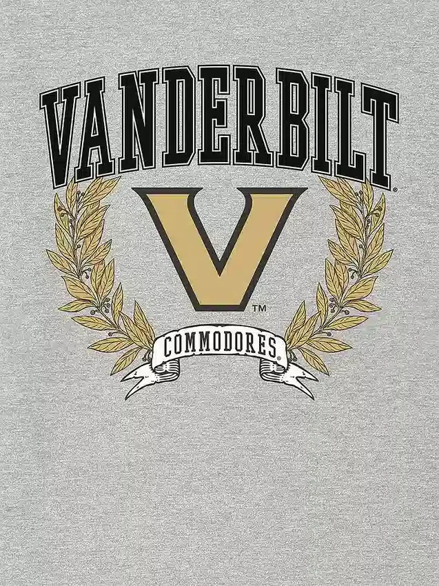 T-shirt con grafica “Laurels Dark” dell’Università di Vanderbilt