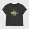 T-shirt con grafica “Lets Ride” per bambini