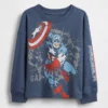 T-shirt con grafica Marvel per neonato & bebè
