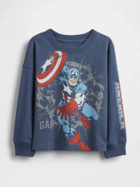 T-shirt con grafica Marvel per neonato & bebè