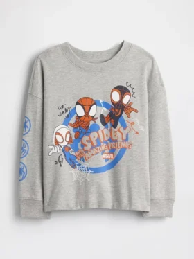 T-shirt con grafica Marvel per neonato & bebè
