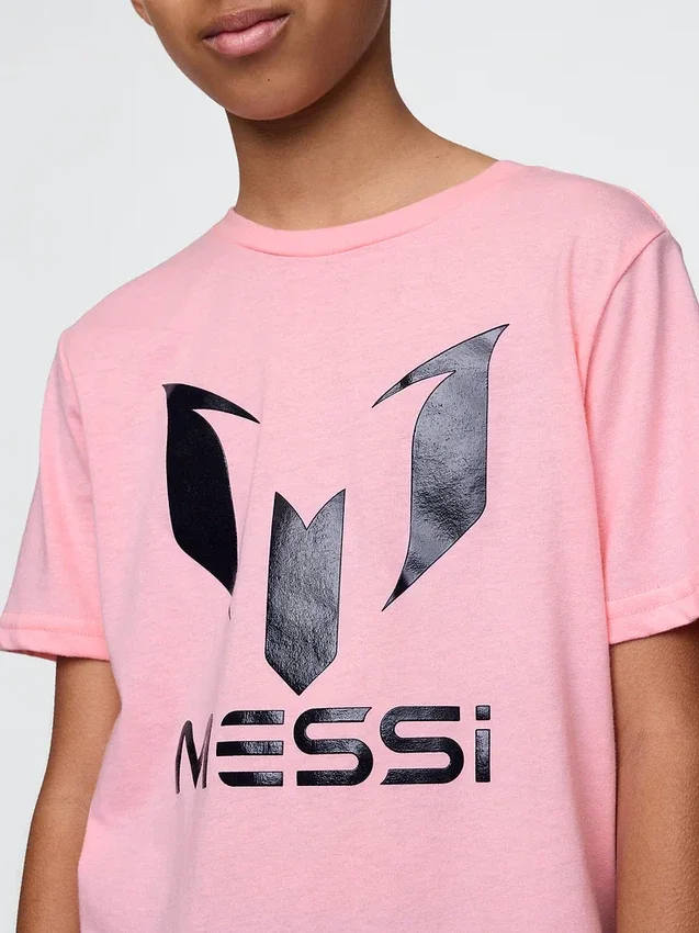T-shirt con grafica Messi per bambini