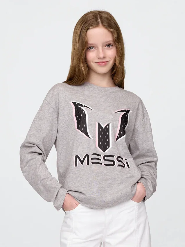 T-shirt con grafica Messi per bambini