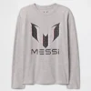T-shirt con grafica Messi per bambini