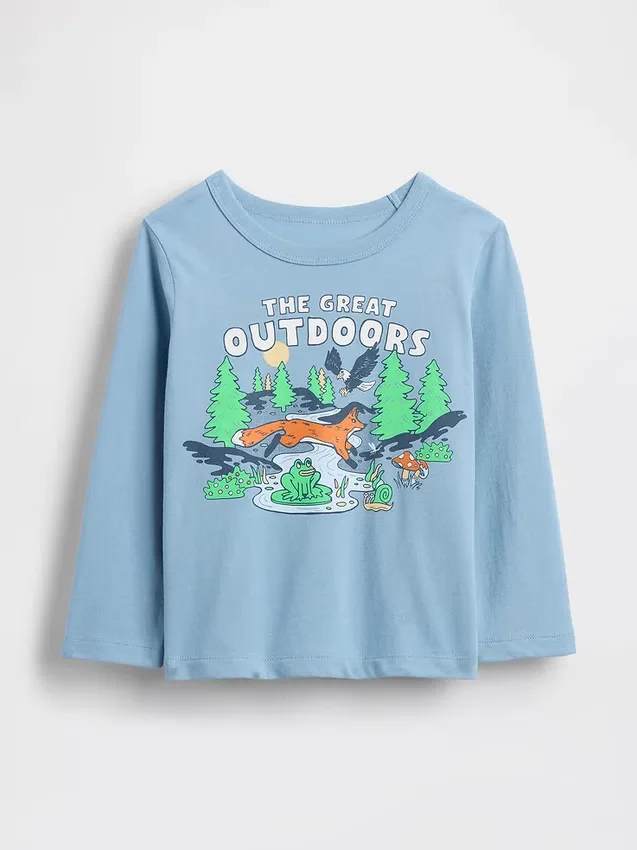 T-shirt con grafica mix & match per neonato & bebè
