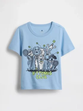 T-shirt con grafica mix & match per neonato & bebè