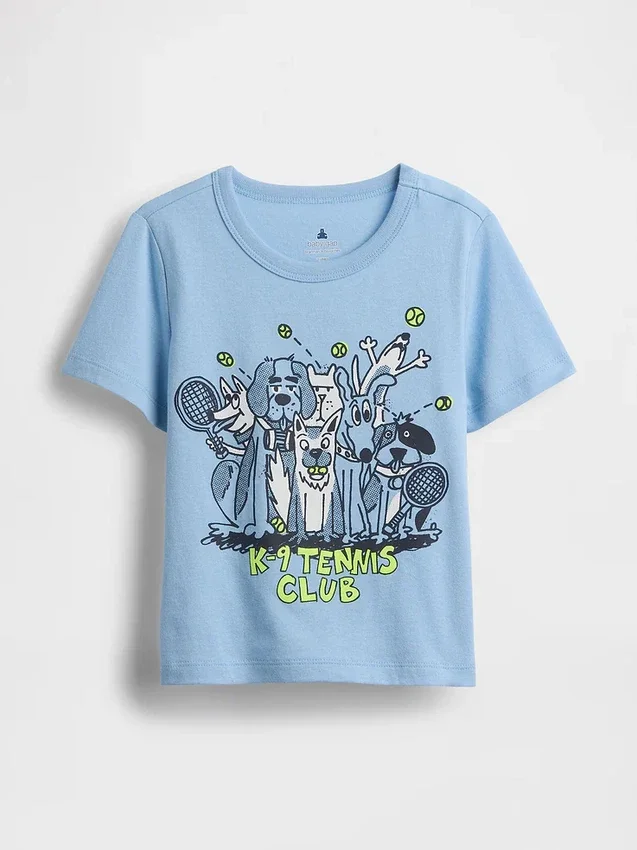 T-shirt con grafica mix & match per neonato & bebè