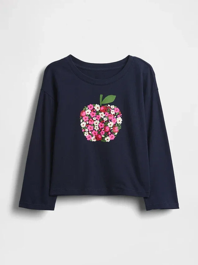 T-shirt con grafica mix & match per neonato & bebè