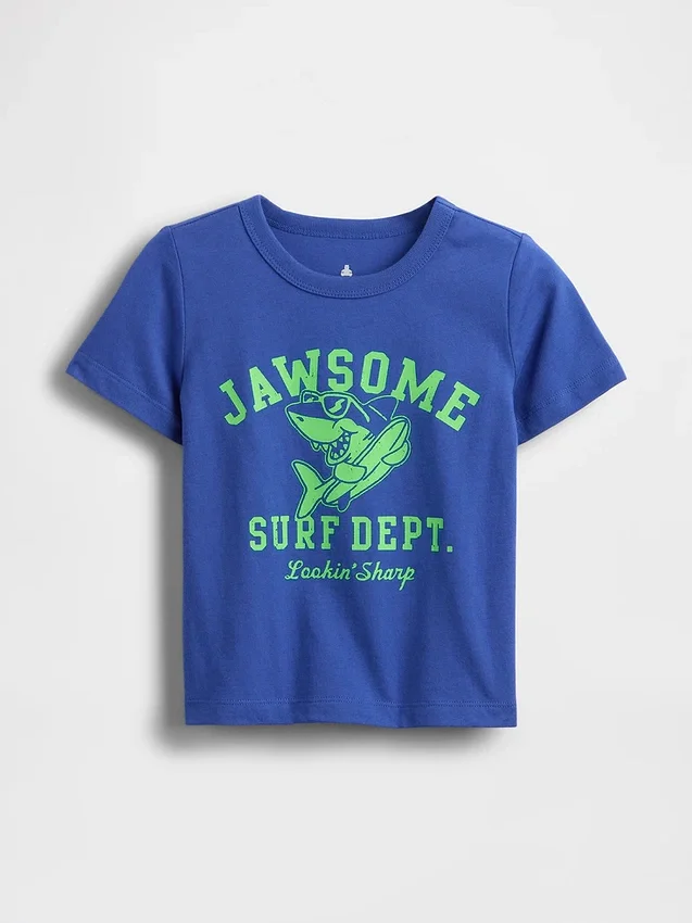 T-shirt con grafica mix & match per neonato & bebè