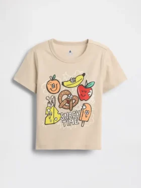 T-shirt con grafica mix & match per neonato & bebè