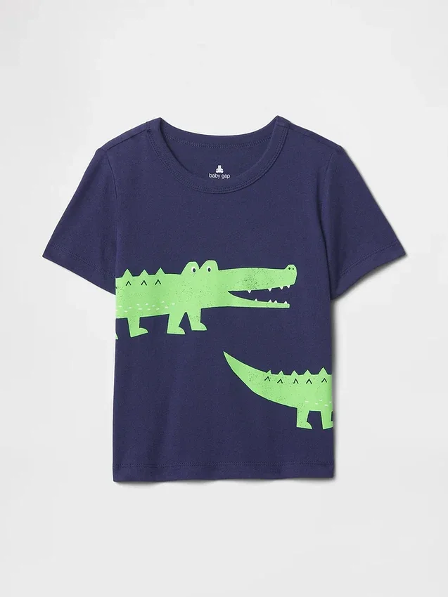 T-shirt con grafica mix & match per neonato & bebè