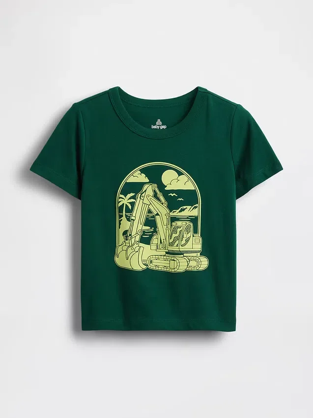 T-shirt con grafica mix & match per neonato & bebè