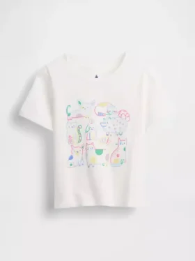 T-shirt con grafica mix & match per neonato & bebè