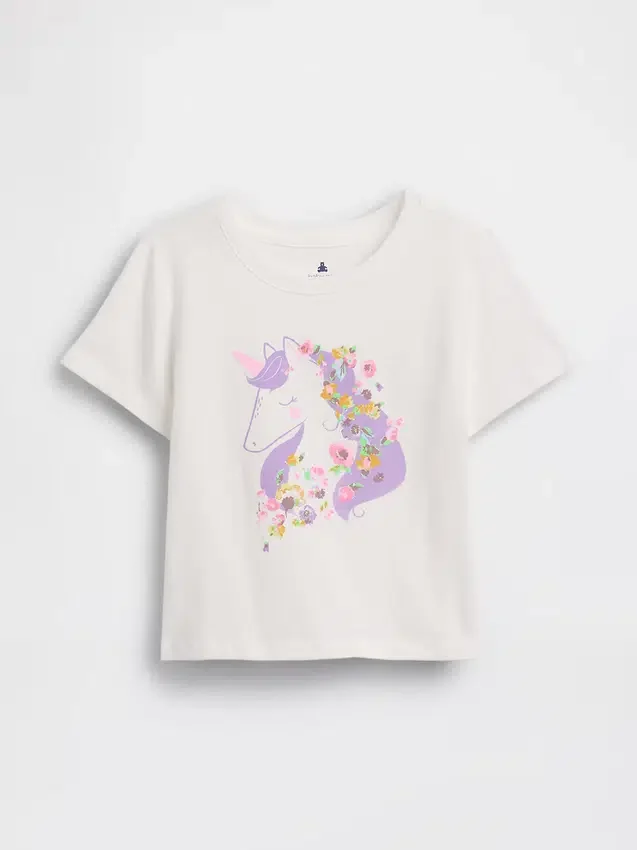 T-shirt con grafica mix & match per neonato & bebè