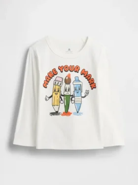 T-shirt con grafica mix & match per neonato & bebè