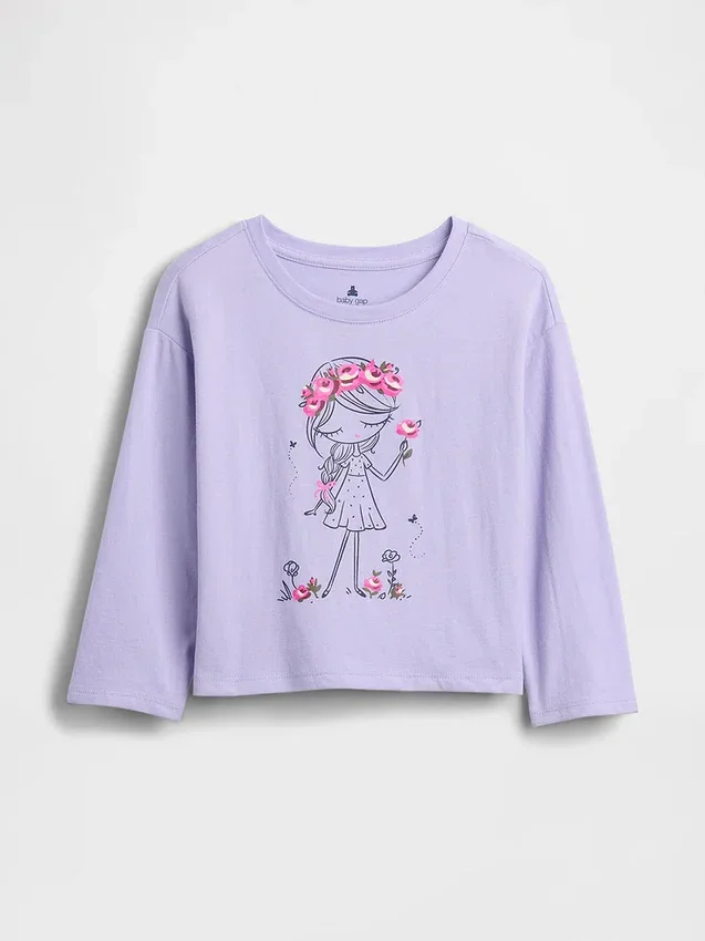 T-shirt con grafica mix & match per neonato & bebè
