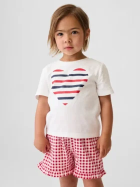 T-shirt con grafica mix & match per neonato & bebè