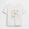 T-shirt con grafica mix & match per neonato & bebè