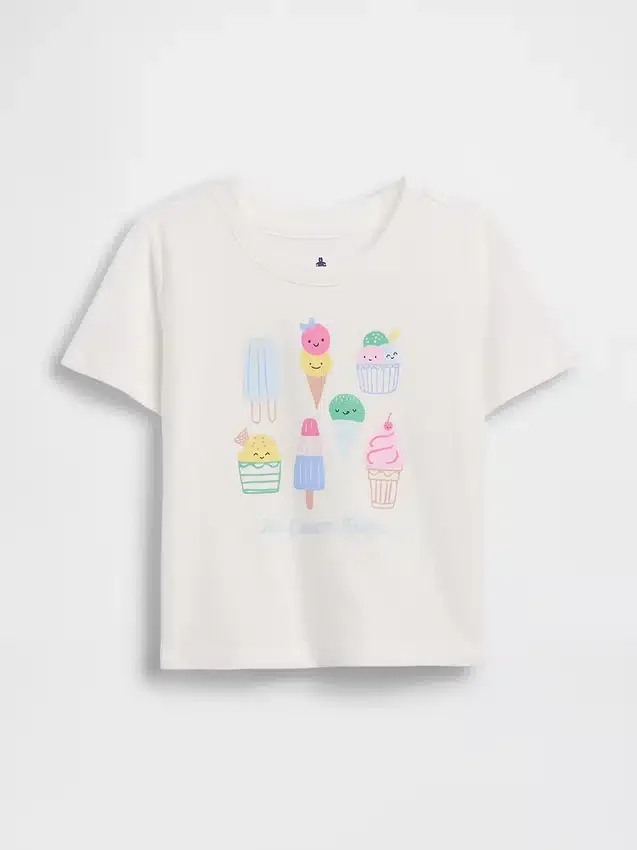 T-shirt con grafica mix & match per neonato & bebè