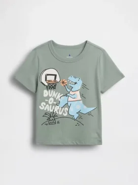 T-shirt con grafica mix & match per neonato & bebè