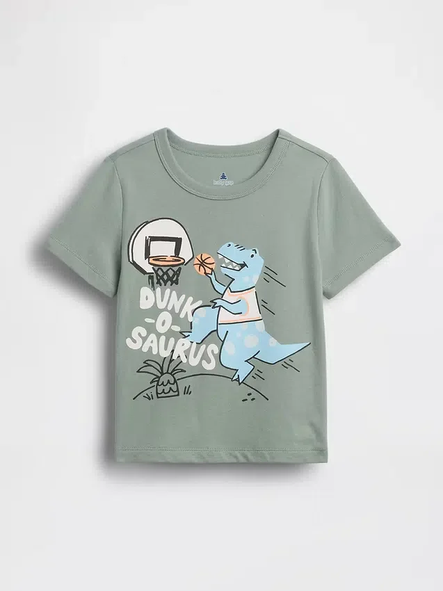 T-shirt con grafica mix & match per neonato & bebè