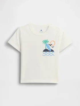 T-shirt con grafica mix & match per neonato & bebè