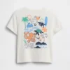 T-shirt con grafica mix & match per neonato & bebè