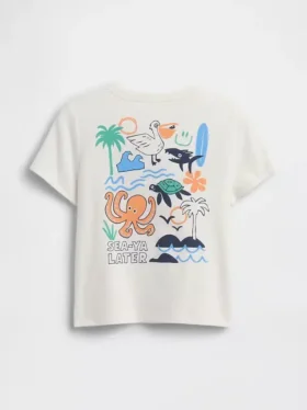 T-shirt con grafica mix & match per neonato & bebè