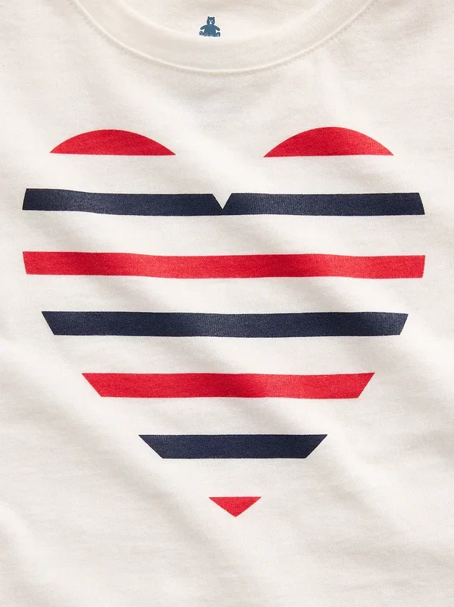 T-shirt con grafica mix & match per neonato & bebè