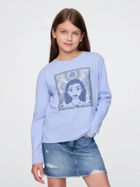 T-shirt con grafica Moana per bambini GAP × Disney