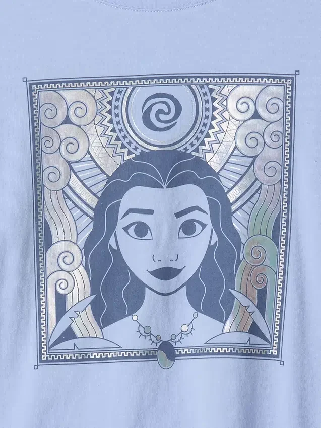 T-shirt con grafica Moana per bambini GAP × Disney