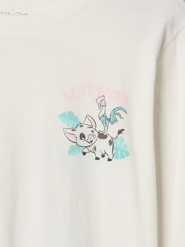 T-shirt con grafica Moana per bambini GAP × Disney