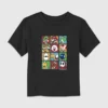 T-shirt con grafica "Nintendo Character Box up" per bambini