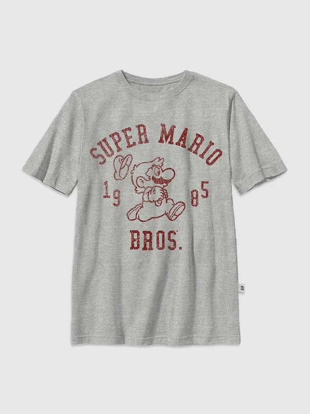 T-shirt con grafica Nintendo "Mario Bros" per bambini