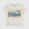 T-shirt con grafica “Oceans Calling” per bambini piccoli