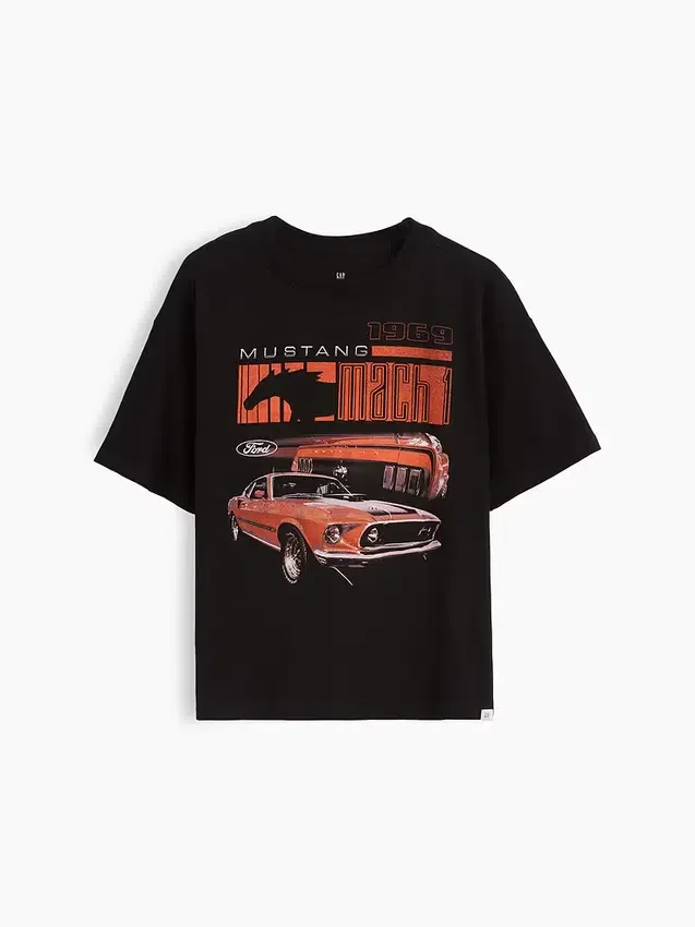 T-shirt con grafica oversize "Formula 1" per bambini